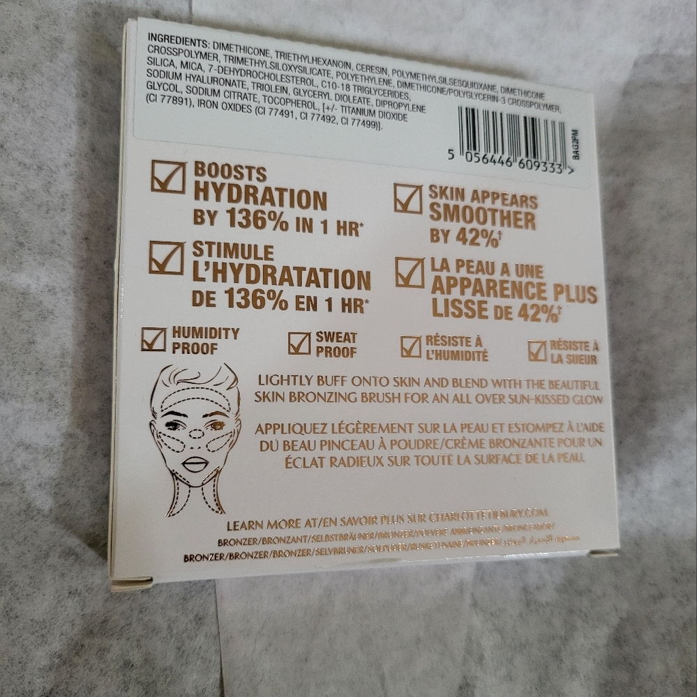 Charlotte Tilbury Beautiful Skin Sun-Kissed Glow Cream Bronzer - 2 Medium - Picture 7 of 10